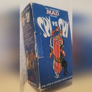 RARE🔥1970's Vintage MAD Spy Vs Spy 5 Book Collection ONE OF A KIND ON MARKET!